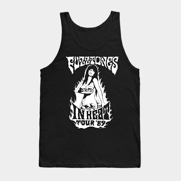 Fuzztones - In heat, tour 89 Tank Top by CosmicAngerDesign